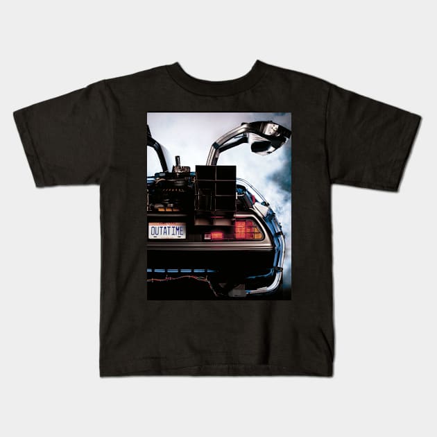 DeLorean Kids T-Shirt by WordFandom